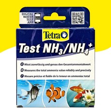테트라 NH3 NH4 테스트 암모니아 테스트킷 암모늄 시약 키트, 1개, NH3/NH4