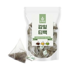 감잎차 감잎티백 삼각티백차, 1개, 1g
