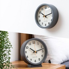 오리엔트 벽탁상겸용 인테리어시계 OT1616G, 혼합 색상