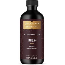 Quicksilver Scientific 퀵실버 학 나노 형 강장 미세화 프레그네놀론 딤 크리신 허브 추출물 폐경기 3.38oz 100ml, 3.38 Fl Oz (Pack of 1), 1개