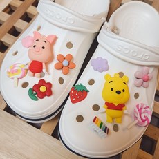 [DORAN] [신상품] 곰돌이푸 푸 피글렛 대형 3D 지비츠 SET (11pcs)