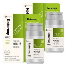 [az] co CJ리턴업 발효플러스 비타민베이직700mg 120정 x 2 s/n : 614A36+1228, 단일상품