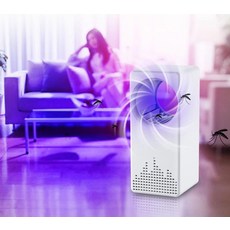캠핑 차박 피크닉 해충퇴치기 강한 흡입력 광파 모기퇴치기, 화이트