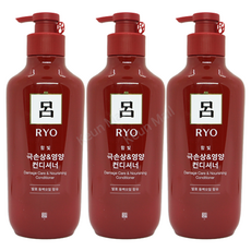 려 함빛 극손상케어 린스, 550ml, 3개