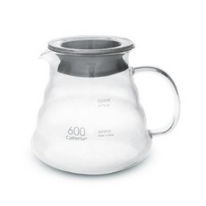 카페리아 커피서버 600ml, 혼합색상, 1개