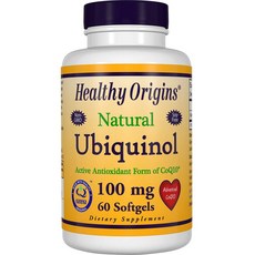 헬시오리진스 유비퀴놀 100mg 60소프트젤(2개월분, 1개, 60정 - ubiquitiu6-pro