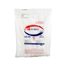 국산 한올케이블타이 한올전선타이, 500개, 화이트