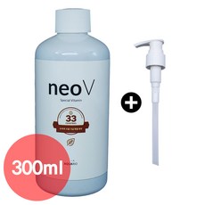 네오 V 블랙 프리미엄 300ml 관상어 스페셜 박테리아 활성 질산염 제거 펌핑기 포함, 1개
