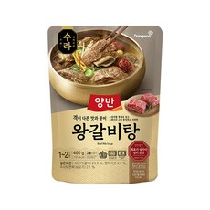 양반 수라 왕갈비탕, 460g, 1개