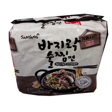 삼양찜면 삼양 바지락 술찜면133g X 4입, 4개입