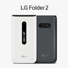 LG폴더2 폴더형 휴대폰 인터넷 안되는 전화기 KT알뜰폰 LM-Y120K, 블랙