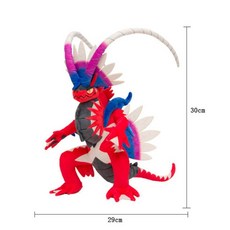 포켓몬 코라이돈 미라이돈 피규어 봉제 인형 스칼렛 바이올렛 시리즈 장난감 몬스터 주변기기 귀여운 아이 선물, [01] Koraidon
