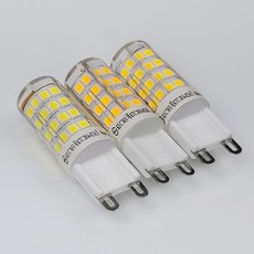 LED G9 램프 할로겐 핀전구 옥수수램프 꼬마전구 2.6W 4.2W, 전구색(노란빛)