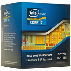 Intel Core i7-3770K 쿼드 코어 프로세서 3.5GHz 8MB 캐시 LGA 1155