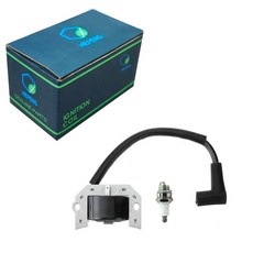 HEPENG 점화 플러그가 있는 코일 JD MIA11064 가와사키 엔진 EZGO GAS 골프 카트 2008-UP RXV 603573과 호환 핫템 잇템, HEPENG 점화 플러그가 있는 코일 JD MIA110, 1개
