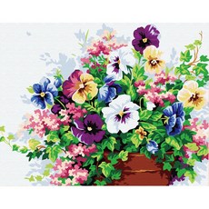 아트조이 DIY 명화그리기 (물감2배) 꽃의 미소 40x50cm