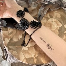 [멸치쇼핑]문신 문신스티커 한글 헤나 나비, 상세페이지 참조