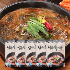[로코스나인] 한탕 남원 추어탕 국내산 미꾸라지 시레기 몸보신 여름 기력 보양식 간편조리 밀키트 즉석탕, 5개, 700mg
