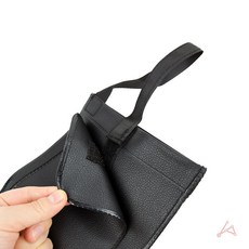 자동차 우산꽂이 벨크로 가죽파우치 방수커버 우산정리 차량용우산걸이 실내용품, 1개