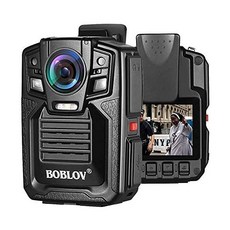 BOBLOV HD66/D72K 1440P 바디웨어 카메라 IP67 방수&낙하 방지 도크, 128GB