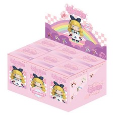 미코 피규어 mikko 장식 인형 미니 월드 걸스 그룹 시리즈 블라인드 박스 키 체인 여자 친구와 급우 생일 선물로 귀여운 장식품, [02] 전체 상자, [01] 하나의 크기는 모두 맞는