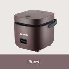 스마트 전기 밥솥 다기능 미니 냄비 붙지 않는 요리 가정 및 주방 가전 220V 1.2L, [02] 1.2L, [01] EU plug 220V, 1개