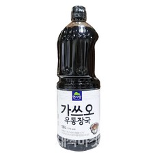 면사랑 가쓰오 우동장국1.8L, 1병,