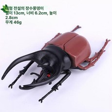 3종 장수풍뎅이 사슴벌레 헤라클레스 금속공예 패키지, 1개, 대형 전사 대형벌레