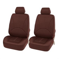 닛산 패스파인더 버사 GTR 350Z 용 가죽 카시트 커버 써니 티나 캐시카이 X-트레일 무라노 맥시마 자동차 액세서리 2/5 시트, 9) 2Seats-Coffee, 1개