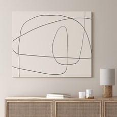 [인메이블] 미니멀 추상화 54종 1~14번 모던 인테리어 그림 거실 추상 캔버스 액자 집들이 선물, 09.여정, 캔버스액자