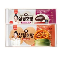삼립 발효미종 호빵 세트 정통단팥1봉+매콤김치1봉, 1개