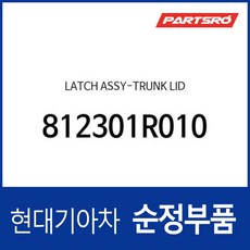 트렁크 리드 래치 (812301R010) 엑센트 RB, 1개