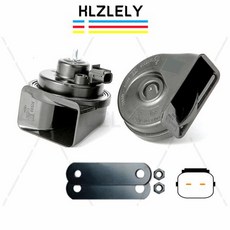 캐딜락 CTS XLR 드빌 에스컬레이드 ESV EXT 허머 H2 H3T 12V 달팽이 혼 방수 110-125db 고음 저음 3, 1개