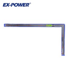 이엑스파워 직각자 목공용 250x500mm 스테인리스 ECW-2550, 1개