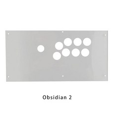 Qanba 투명 플렉시 커버 패널 아크릴 Q7 Obsidian 2, 1개, 01 Obsidian 2