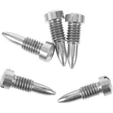 5pcs 뮤지컬 색소폰 베이스 유지보수 부품 클라리넷 수리 키트 나사산 막대 나사 악기 금속 원뿔형 세트