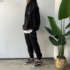 자수 기모 LA 트레이닝set(2color)