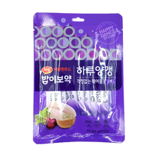하림펫푸드(harimpetfood) 밥이보약 CAT 하루양갱 걱정없는 헤어볼, 닭, 56g, 3개