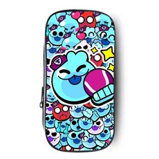 덜덜마켓 브롤스타즈 필통 파우치 필기도구 쉘리 콜트 엘프리모 29종, 스쿼크