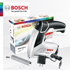 BOSCH 네일 건 무선 스테이플러 PTK 36 LI 충전식 3.6V 리튬 배터리 홈 DIY 네일 건 11.4mm 다목적 전동 공구, 보쉬 네일 건