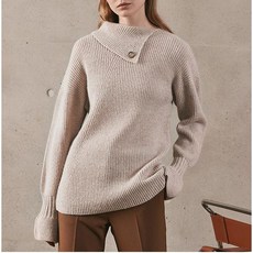 순이들 여성 알파카 터틀넥 워머 폴라 니트 빅사이즈 77사이즈 88사이즈