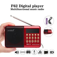 미니 라디오 portatil fm 안테나 스테레오 수신기 양방향 휴대용 블루투스 스피커 라디오 홈 usb 휴대용 모듈 220 v|라디오|, 단일(A0), 4GB(A0)