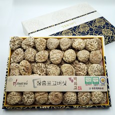 장흥한라농장 유기농 표고버섯선물세트 참나무원목 표고버섯, 1세트, 유기농 백화고 800g