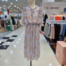 MB35OPS302Z 플라워반소매원피스