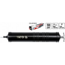 YATO 프로페셔널 핸드 오일 흡입 유체 진공 오일 드레 이너 핸드 주사기 펌프 500 cc (YT-0708)
