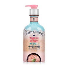 벨먼 내추럴 스파 스크럽 바디클렌저 히말라야 핑크솔트 400ml 바디워시 바디스크럽 LG생활건강, 1개 - lgcilling