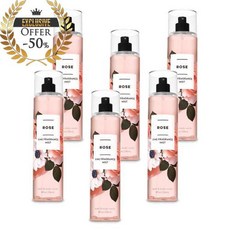 배쓰앤바디웍스 로즈 파인 프레그런스 미스트 236ml, 수량: 6　　　　　(상품코드436p)