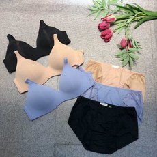 [솔브] 데일리 소프트 노와이어 브라 팬티 세트(A컵) SBRC947A SPTC947H