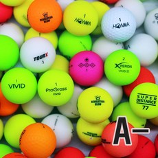 일반브랜드 비비드(무광) 로스트볼 피스 혼합 A+ A A-, 일반브랜드 비비드(무광) A-, 50개