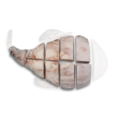 손질아귀 냉동아귀 (절단 원물) 5미 10kg 업소용, 절단 O, 1개